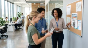 QR-onboarding op het werk