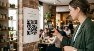 QR kodu posteri tarama