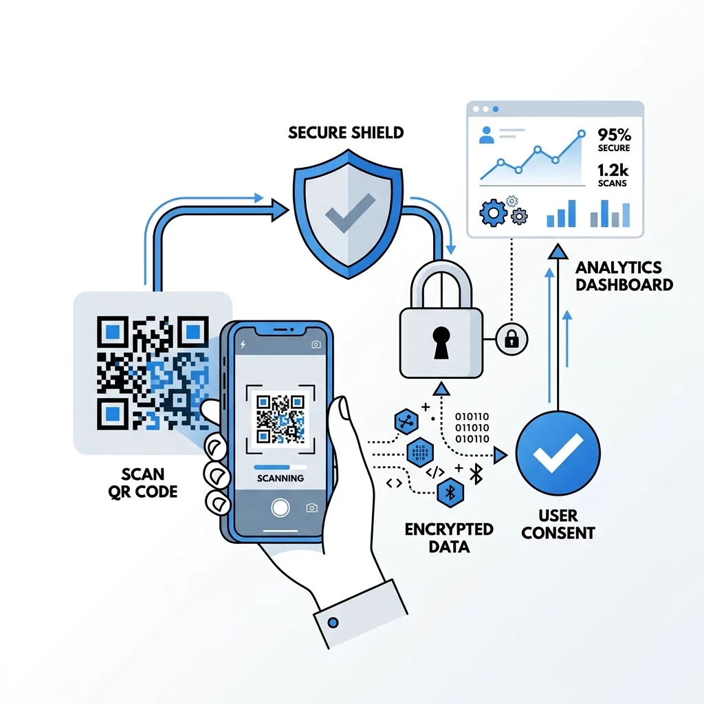 รักษาความปลอดภัยข้อมูล QR