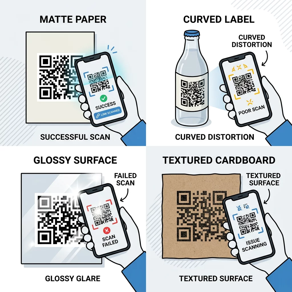 problemi sa skeniranjem QR materijala