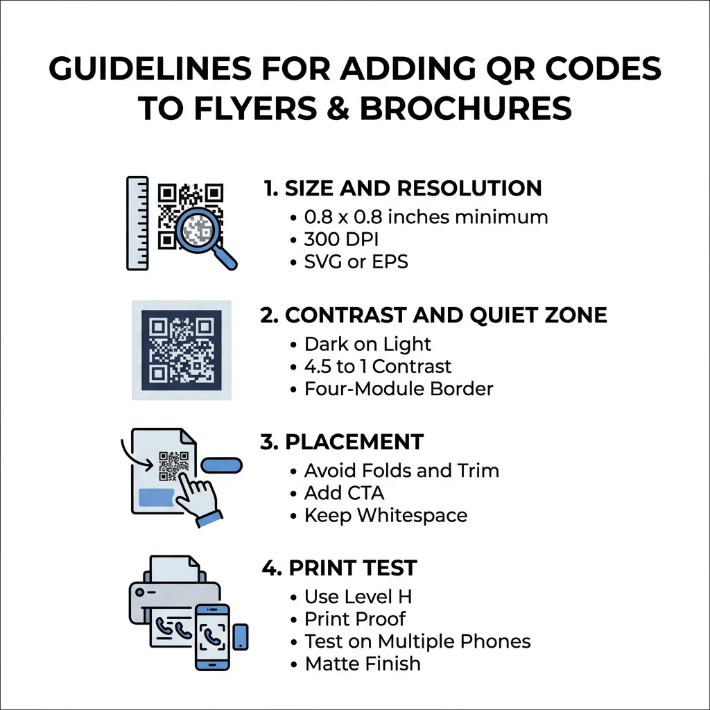 QR print guidelines