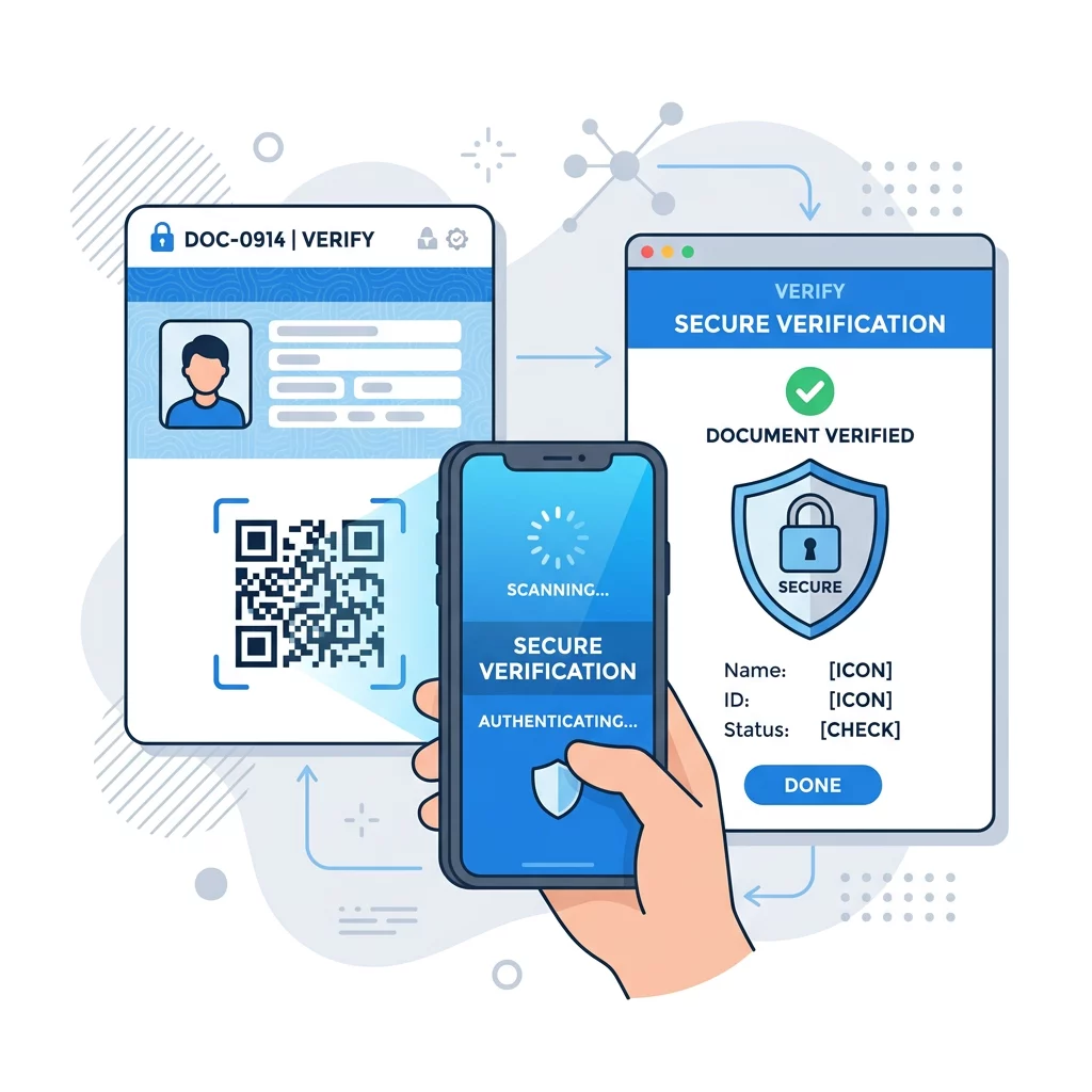 Bezpieczna weryfikacja QR