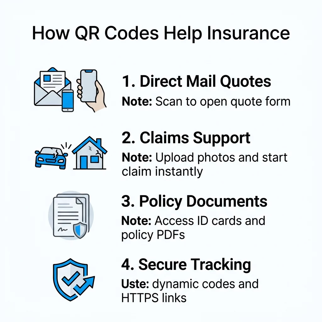 insurance QR workflow
