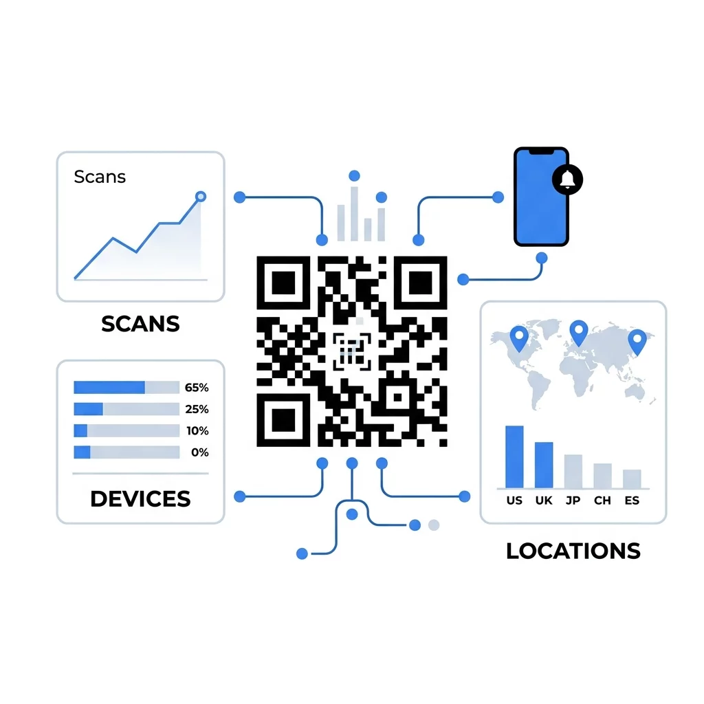 Dynamická QR analytika