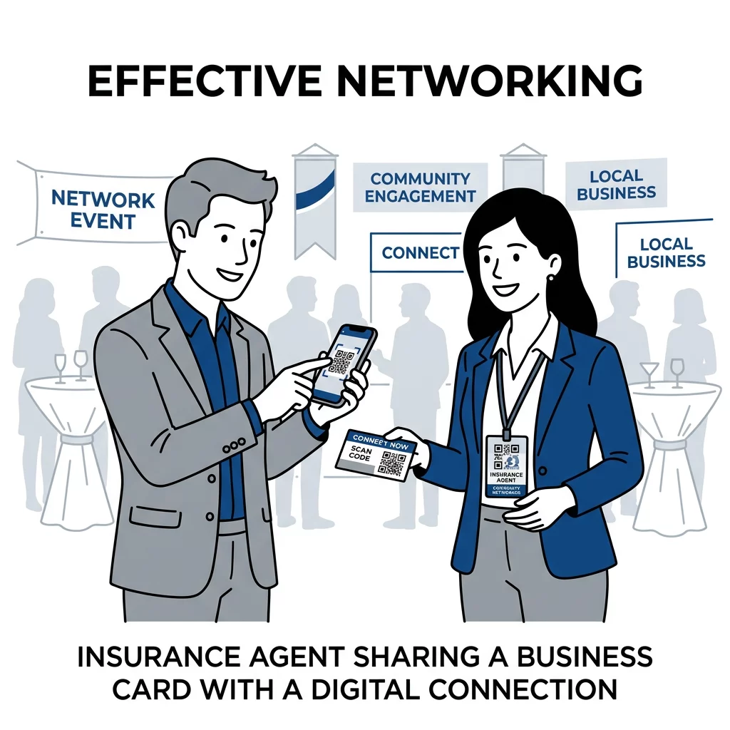 agent referral QR