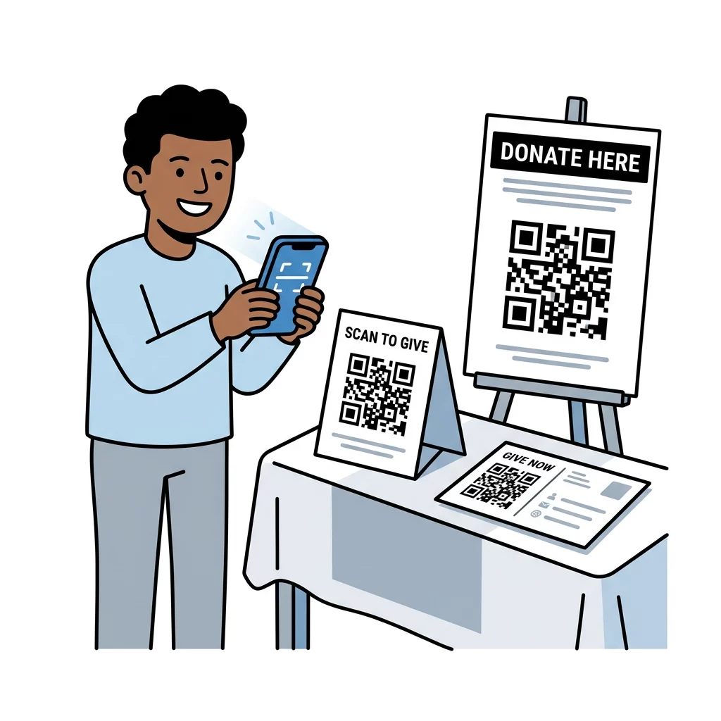 QR code placement ideas