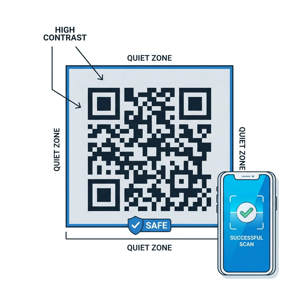 sikkert QR-design