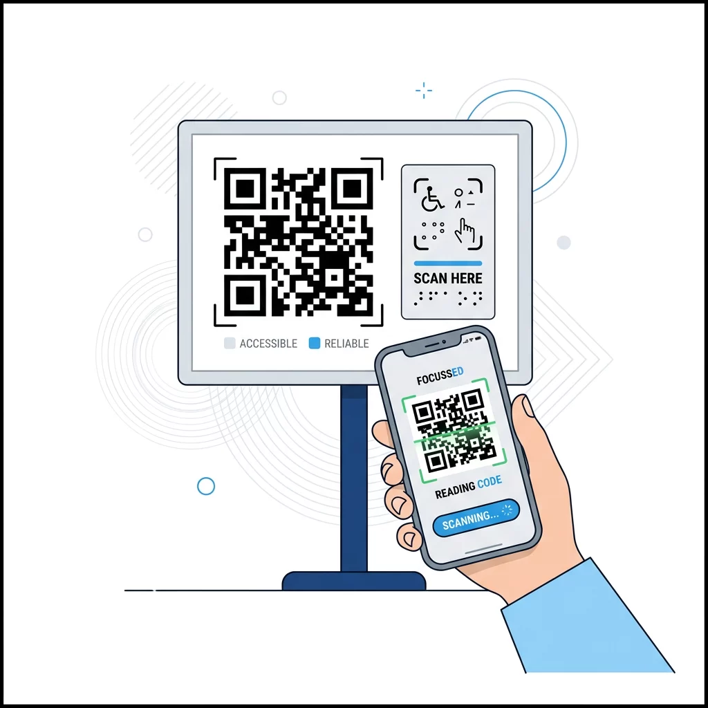 Diseño QR accesible