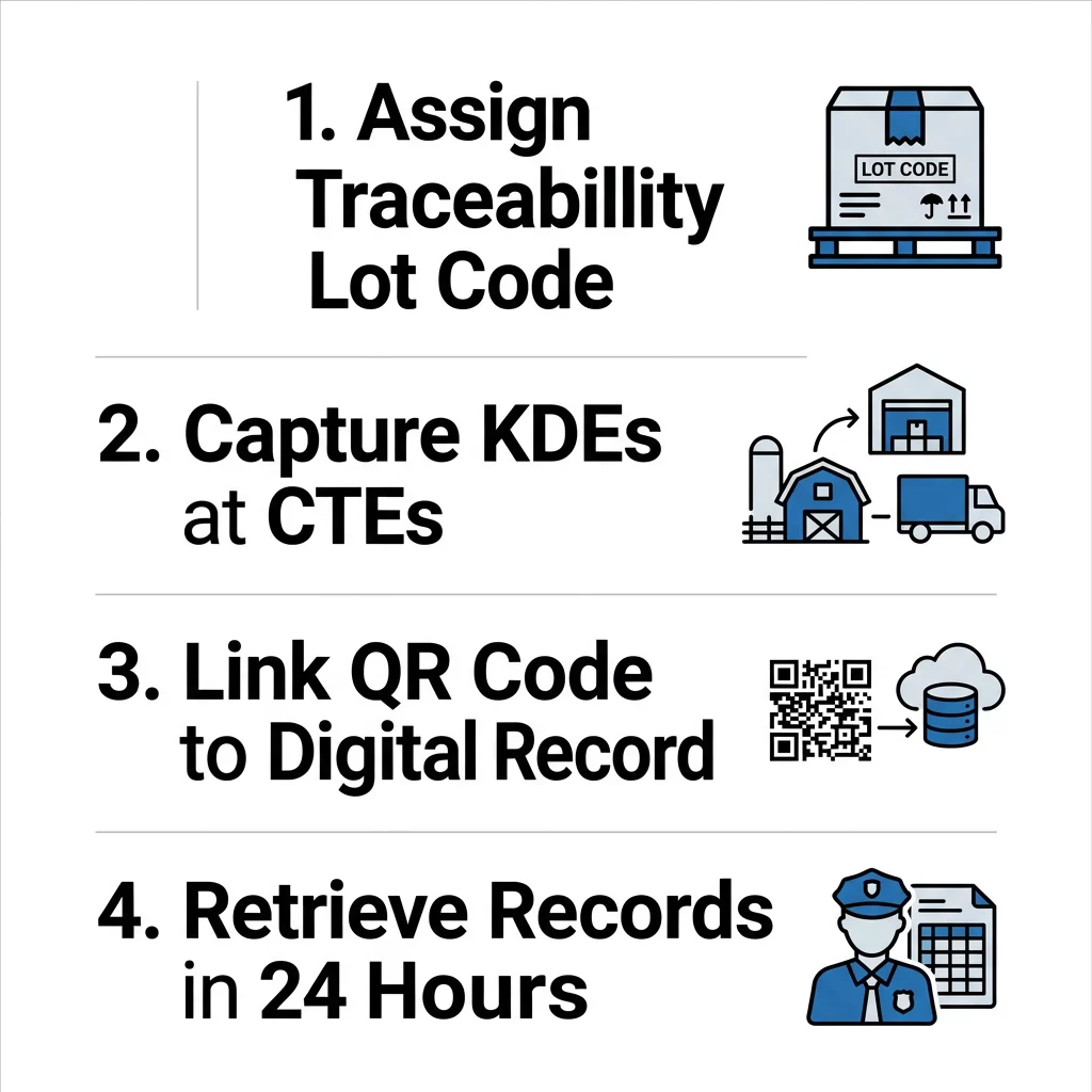 FSMA traceability steps