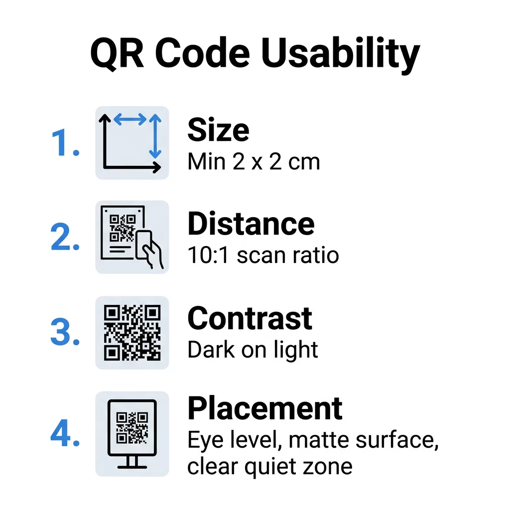Consejos sobre códigos QR