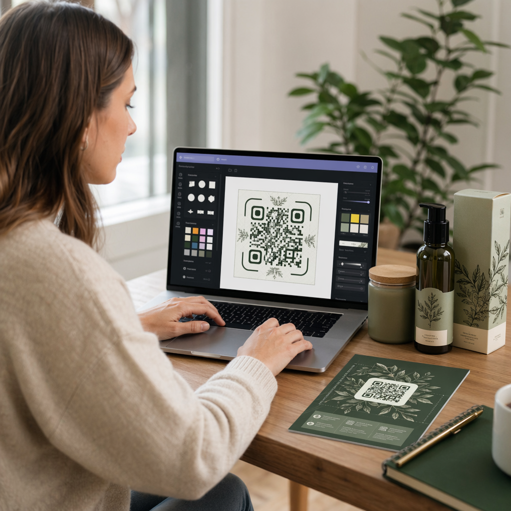 Projekt markowego kodu QR