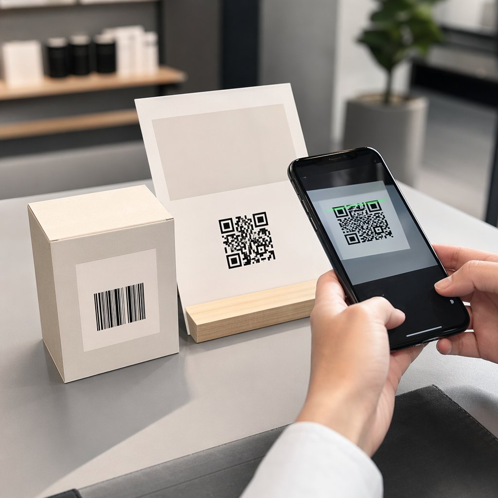 Usporedba barkoda i QR koda
