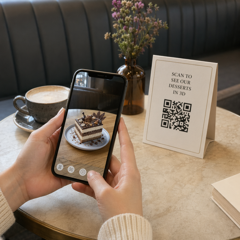 카페 AR 프로모션