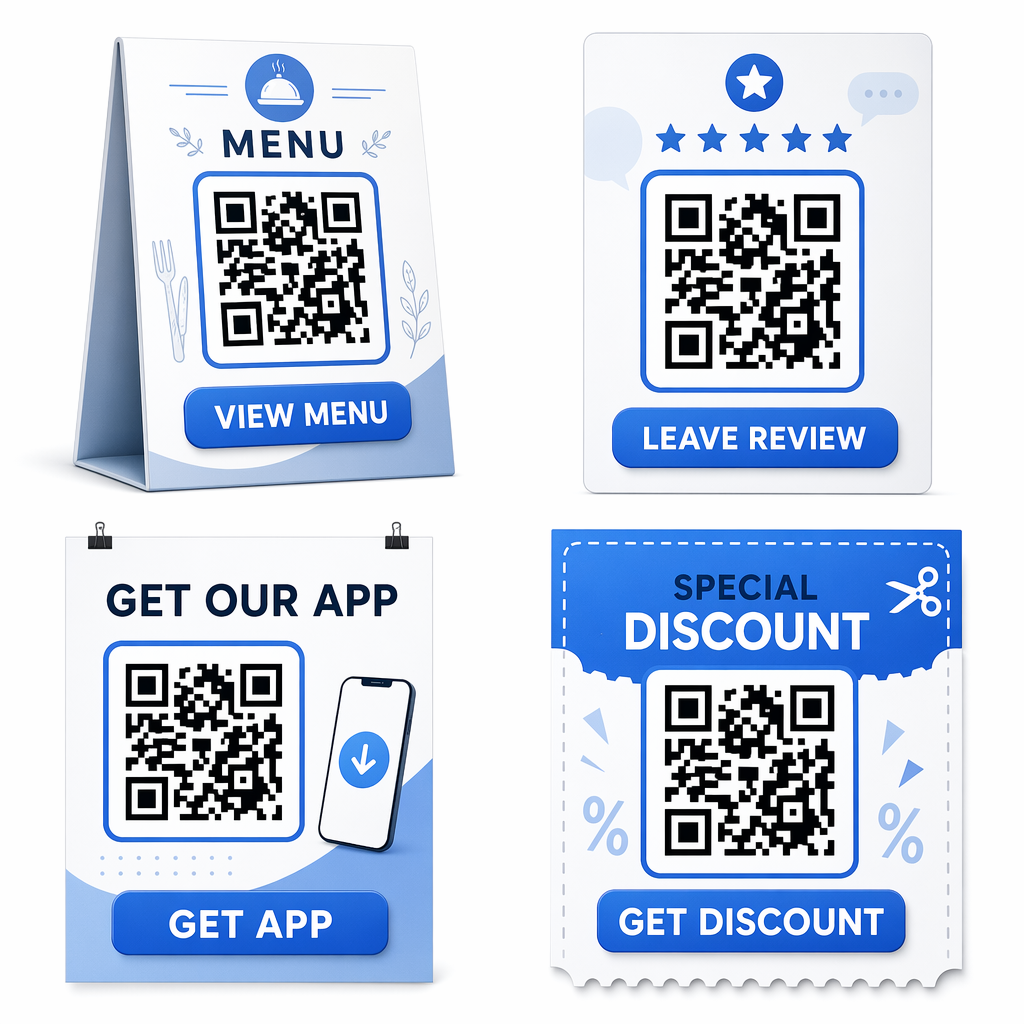 Branded QR code uses