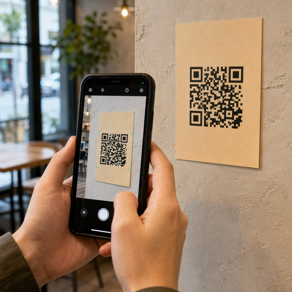 مسح QR باستخدام سناب شات