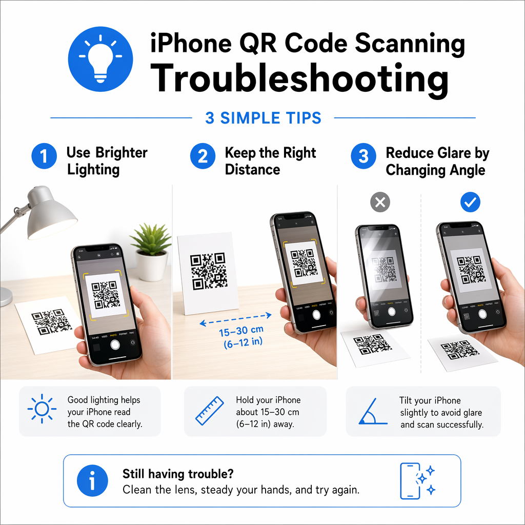 Risoluzione problemi scansione QR