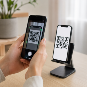 Σάρωση κωδικού QR του WhatsApp