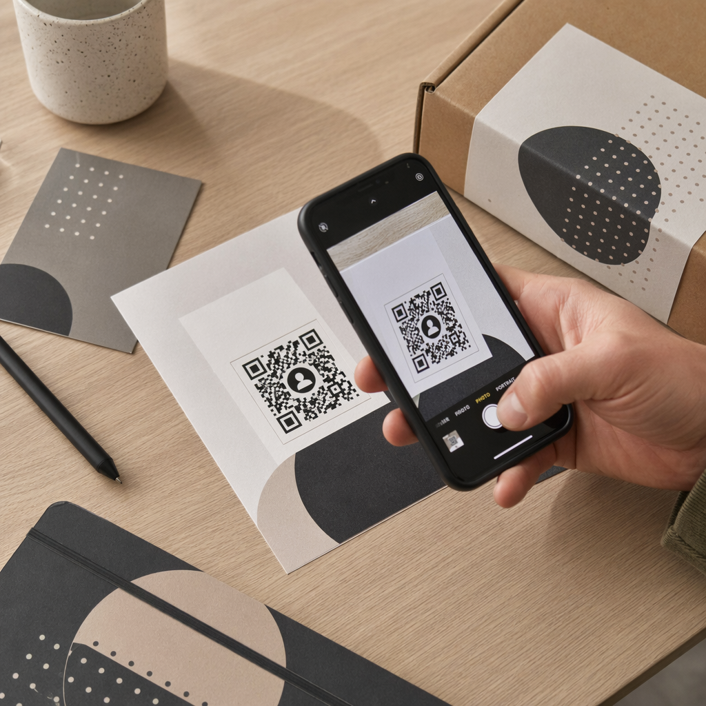 Scansione del codice QR brandizzato
