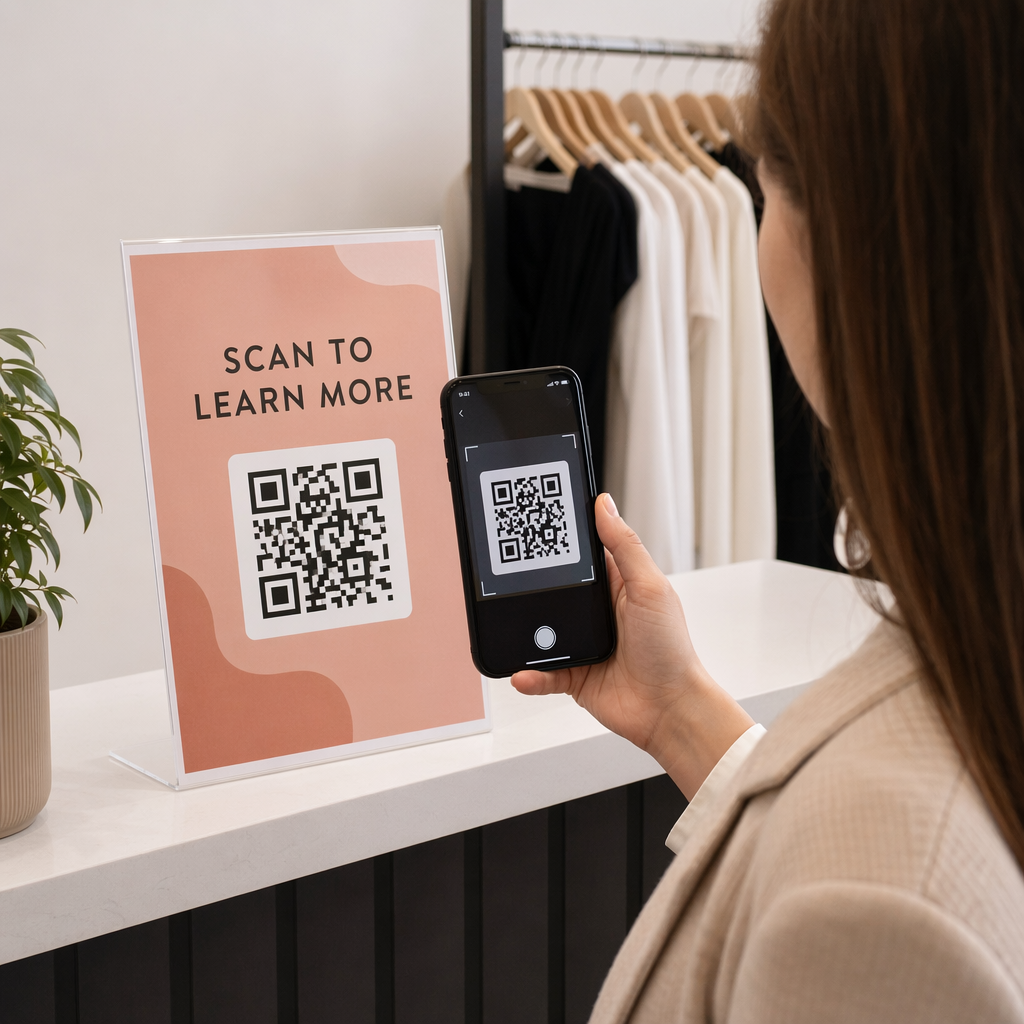 Сканування маркетингового QR-коду