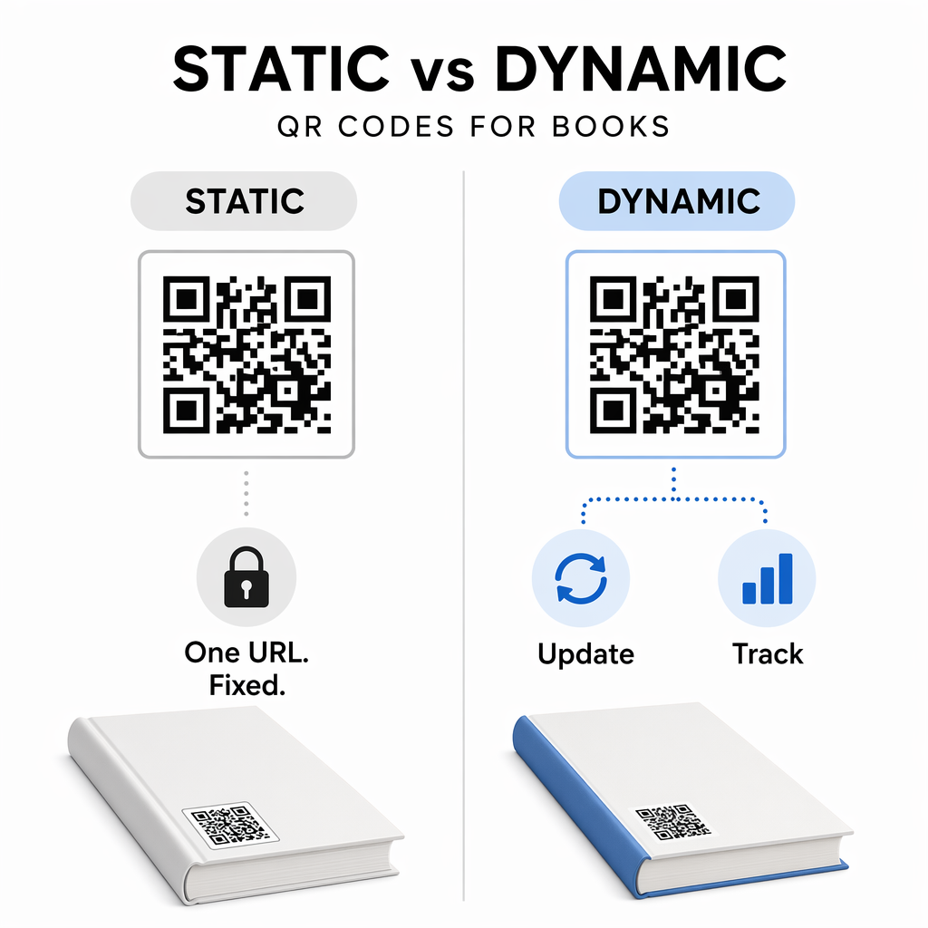 정적 동적 QR 비교