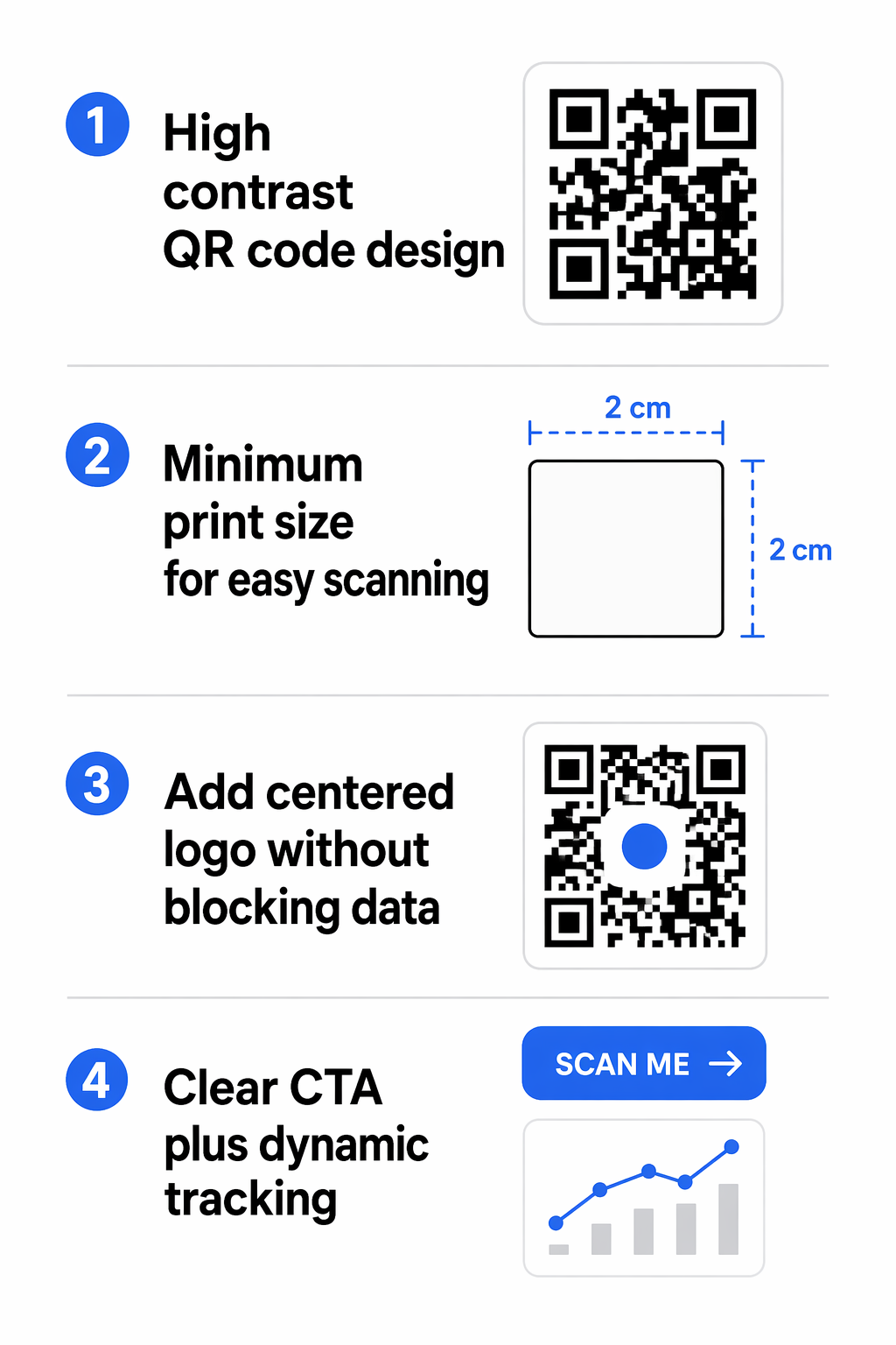 AR QR 모범 사례