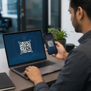 Сигурно QR влизане