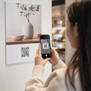 Alkalmazás QR-kód beolvasása