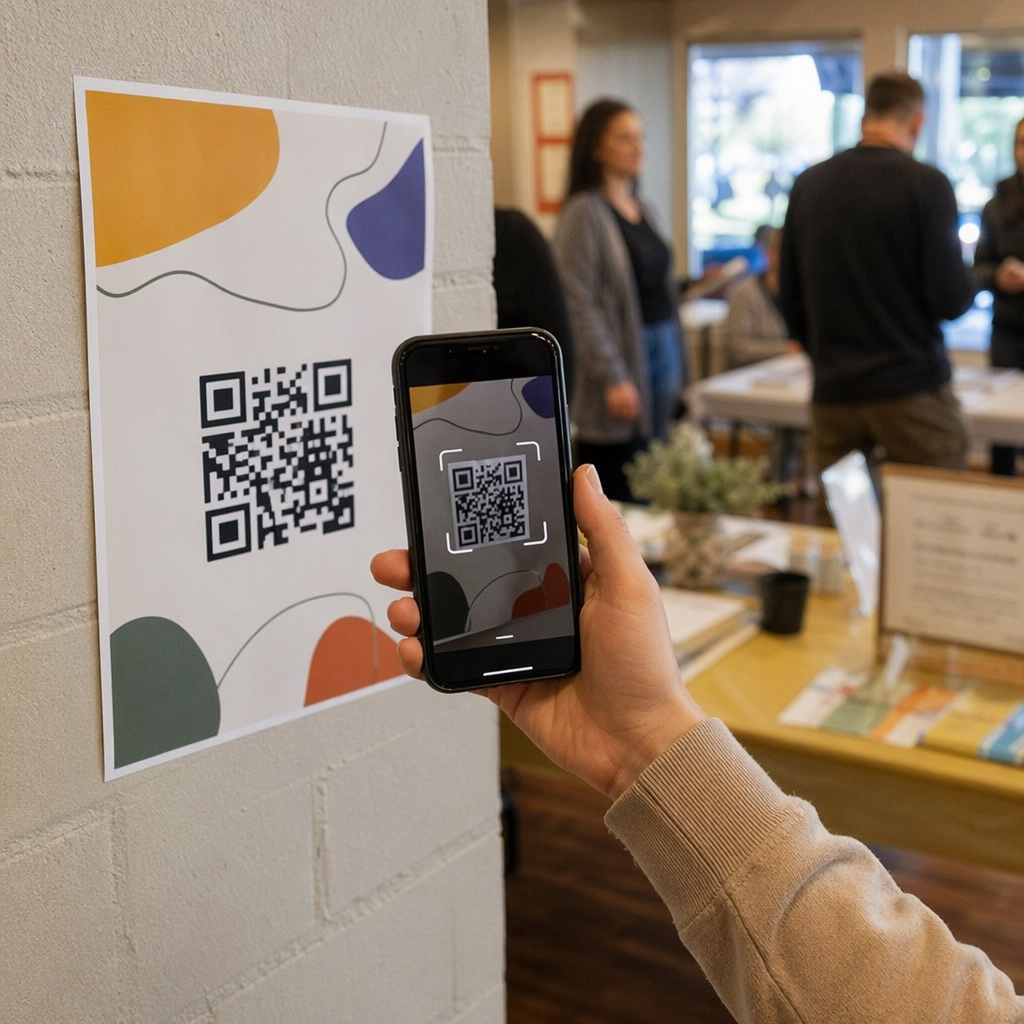 Escaneo de código QR de grupo