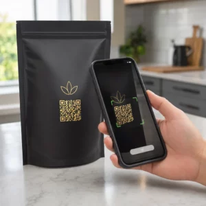 제품 QR 코드 스캔