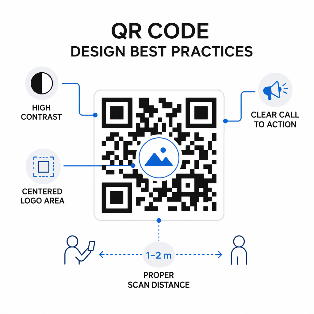 Melhores práticas de design de QR
