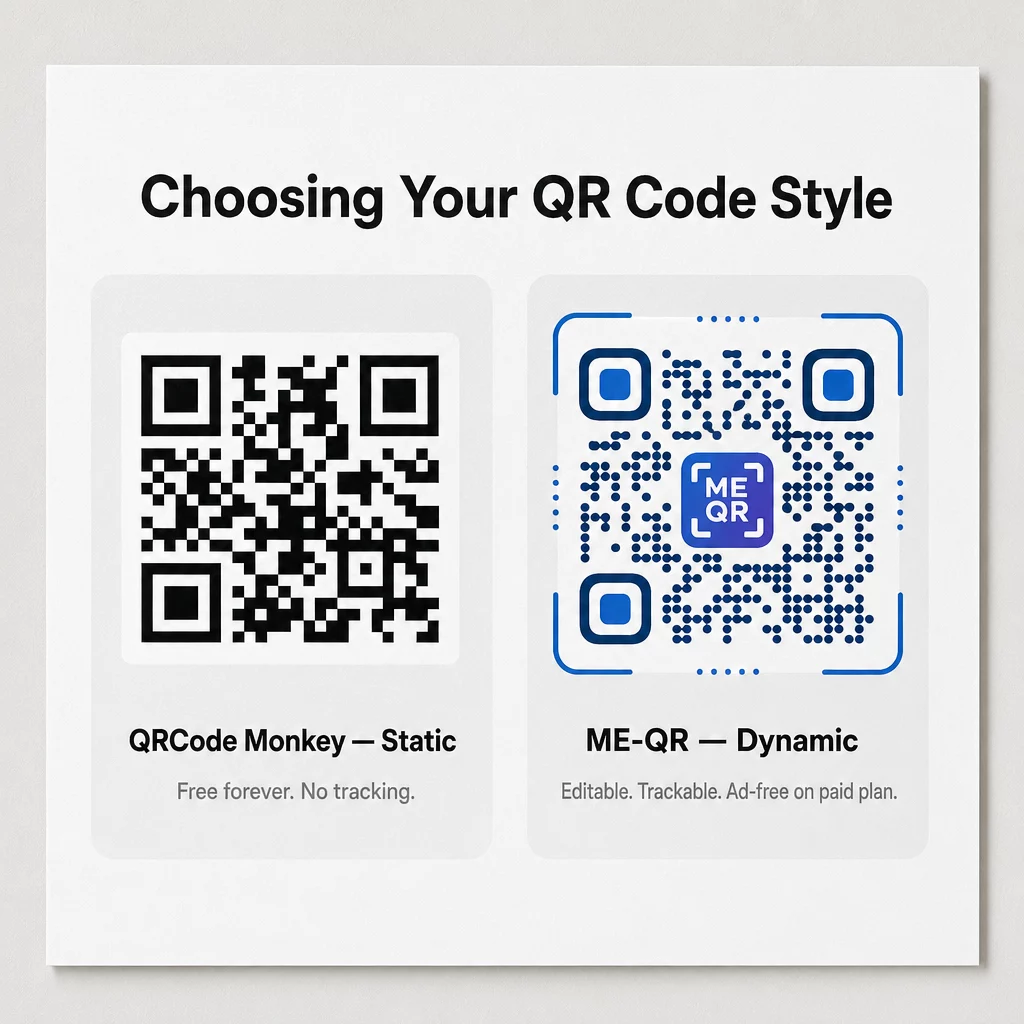 Opciones de diseño de QR personalizado