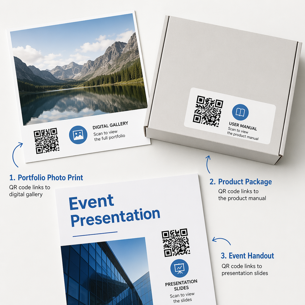 Dropbox QR 사용 사례