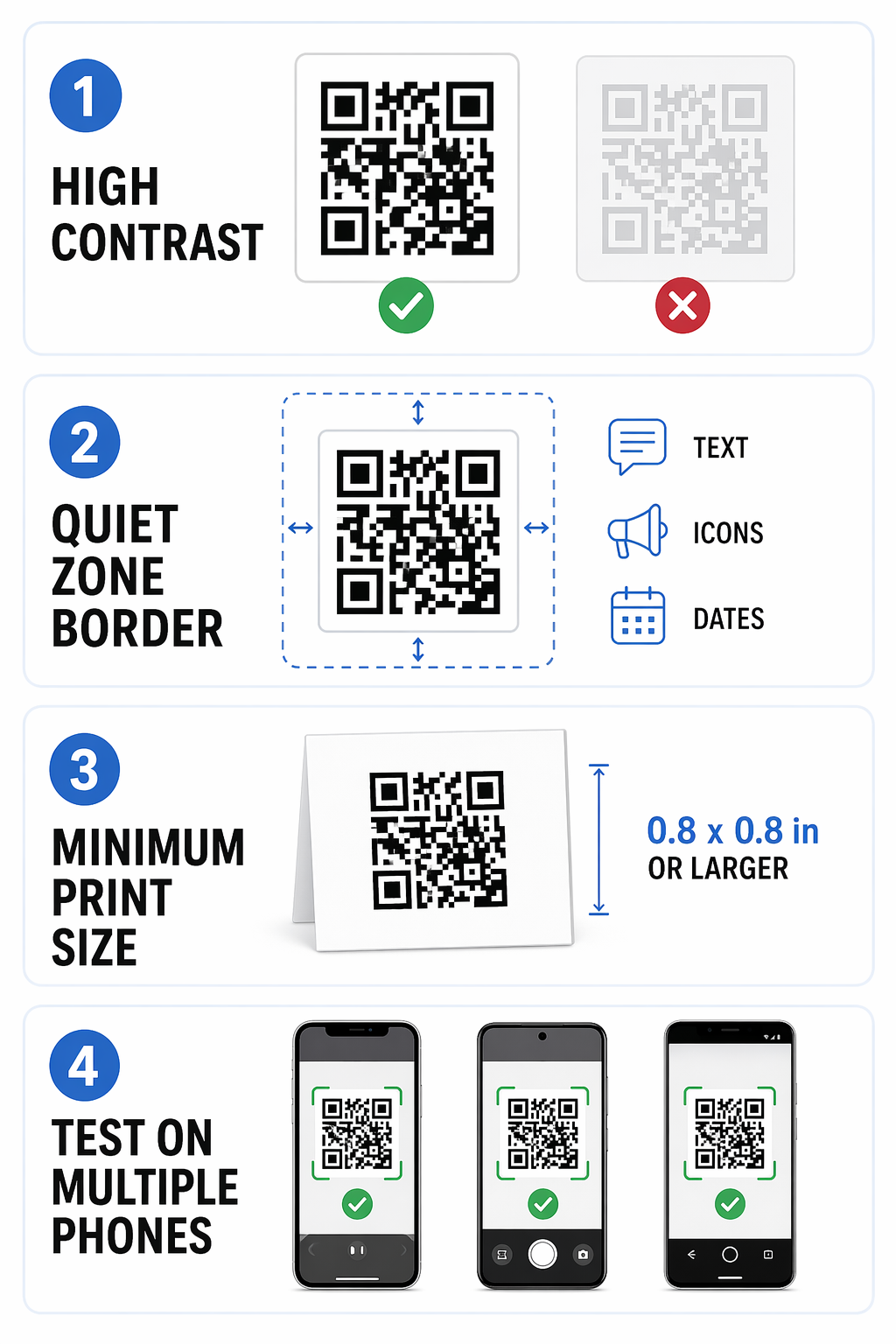 Beste praksis for QR-skanning