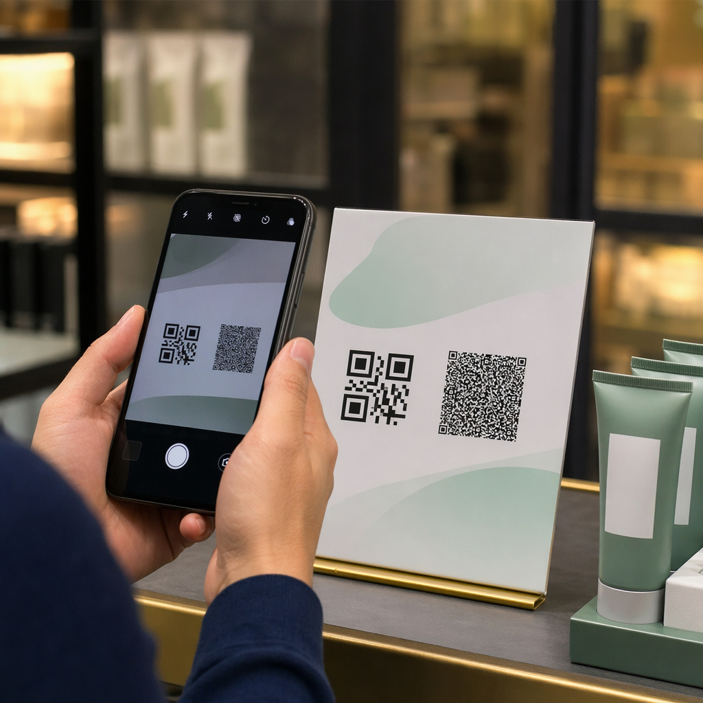 Skeniranje postera sa QR kodom