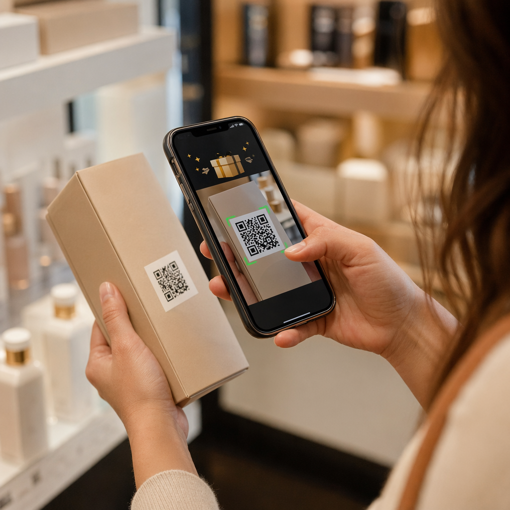 Packaging QR scan