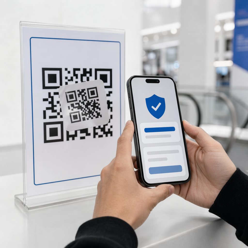 Consigli per una scansione QR sicura
