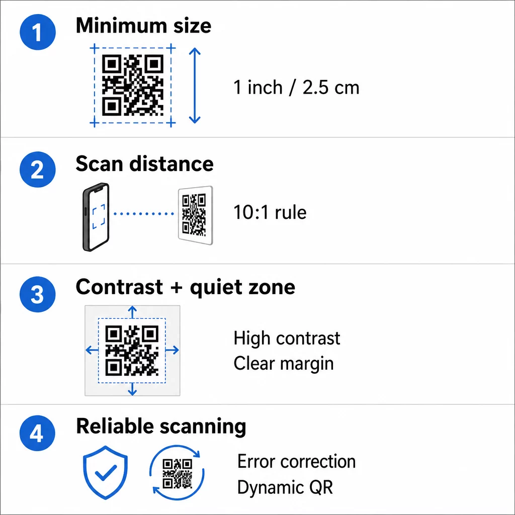 Най-добри практики за сканиране на QR