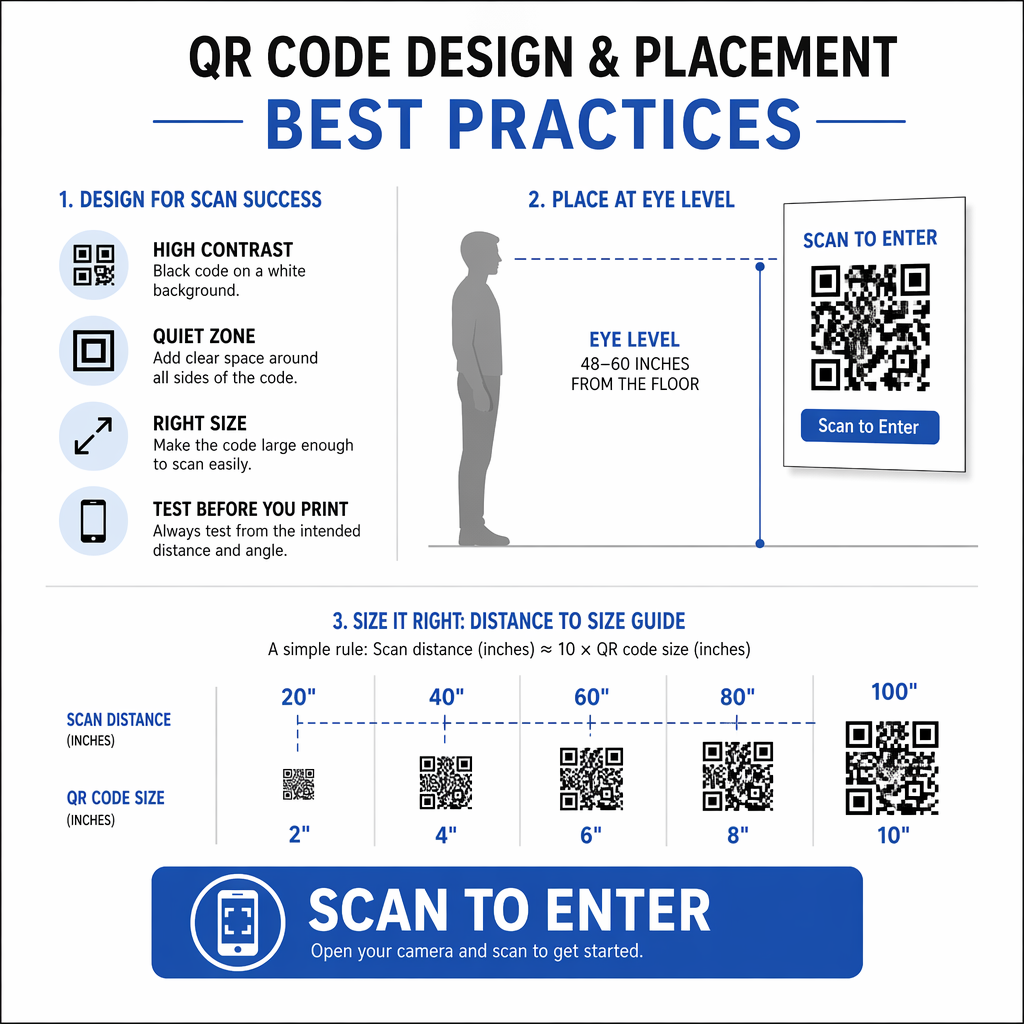 Praktik terbaik penempatan QR
