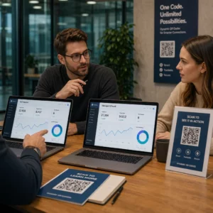 Teknisk team sammenligner platforme