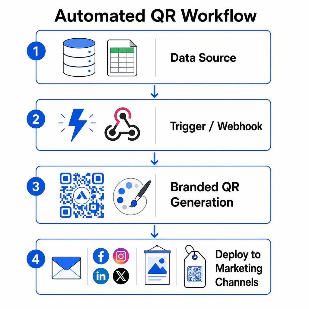 Automated QR workflow