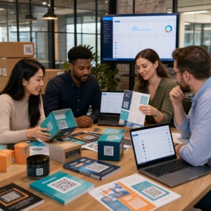 Enterprise QR code planning