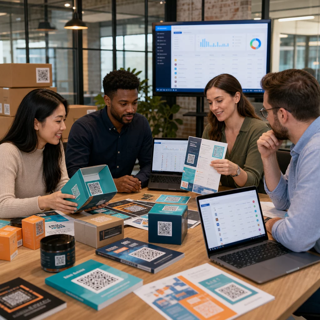 Enterprise QR code planning