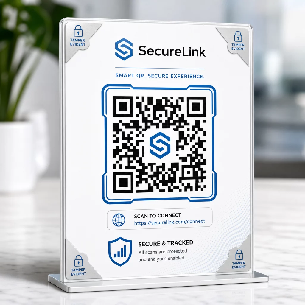 Secure branded QR