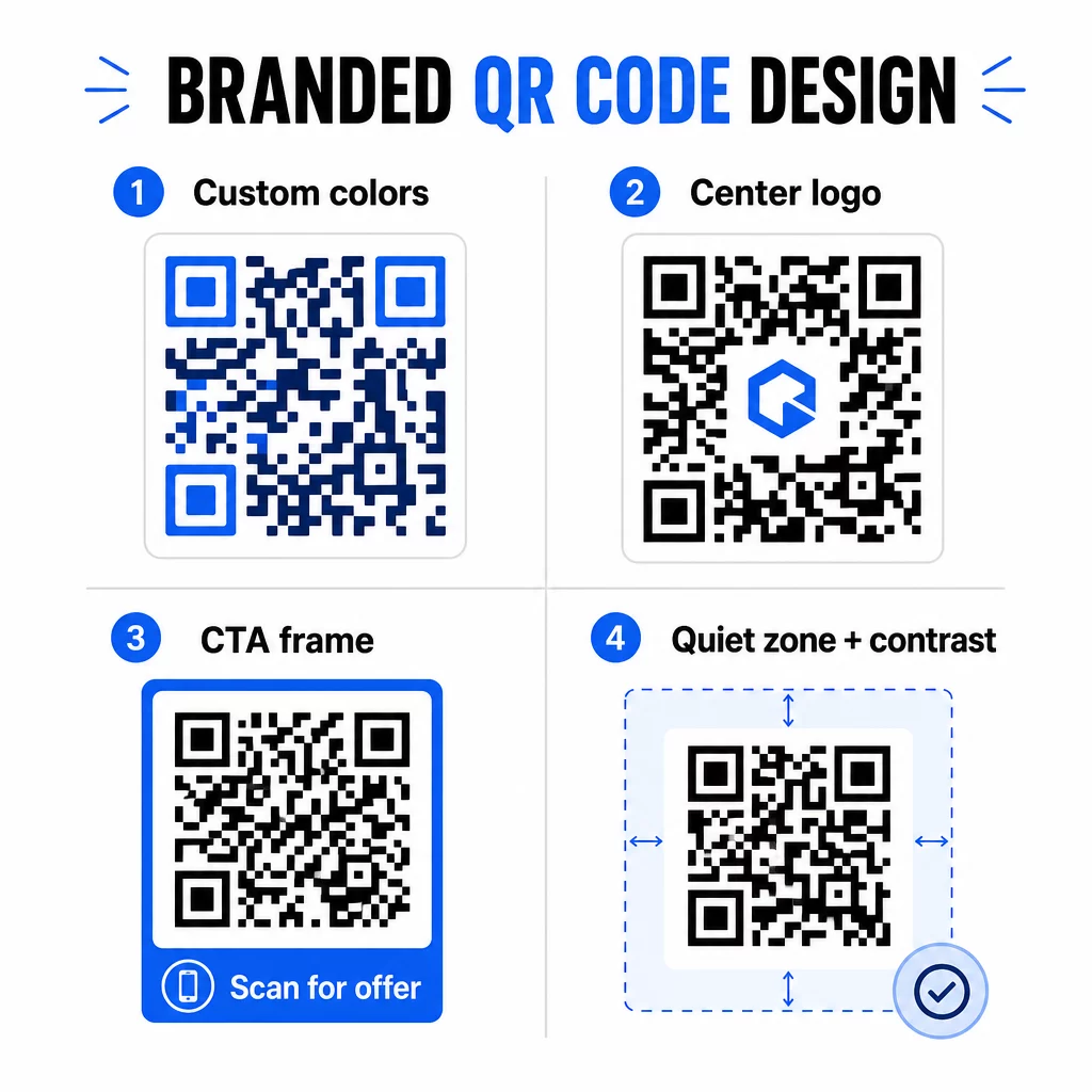 Dizajn značkového QR kódu