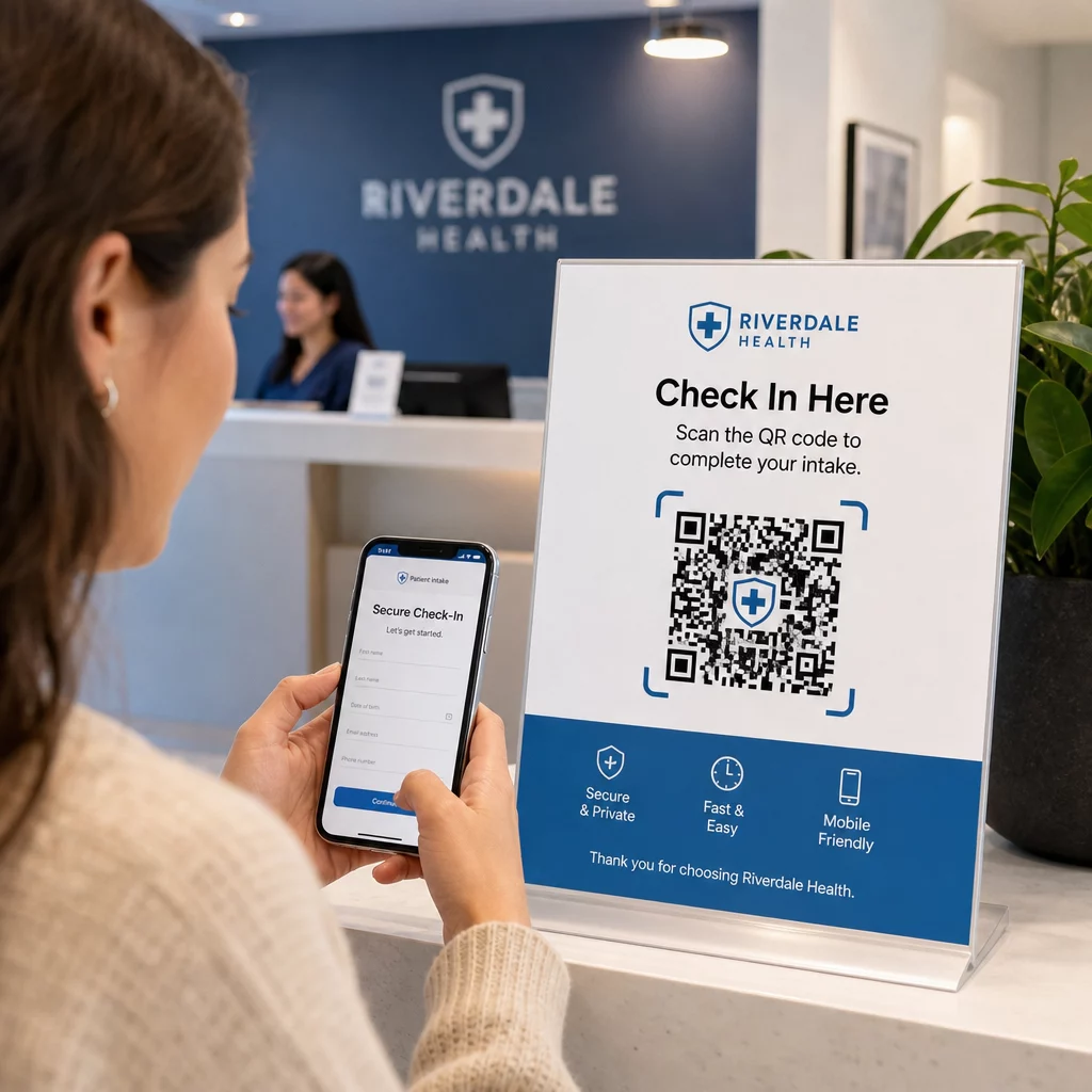 Patient QR check-in