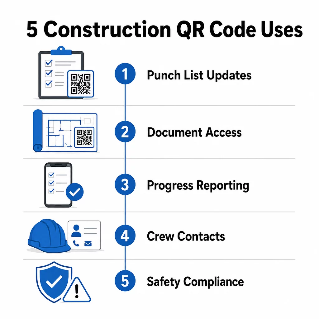 Construction QR uses