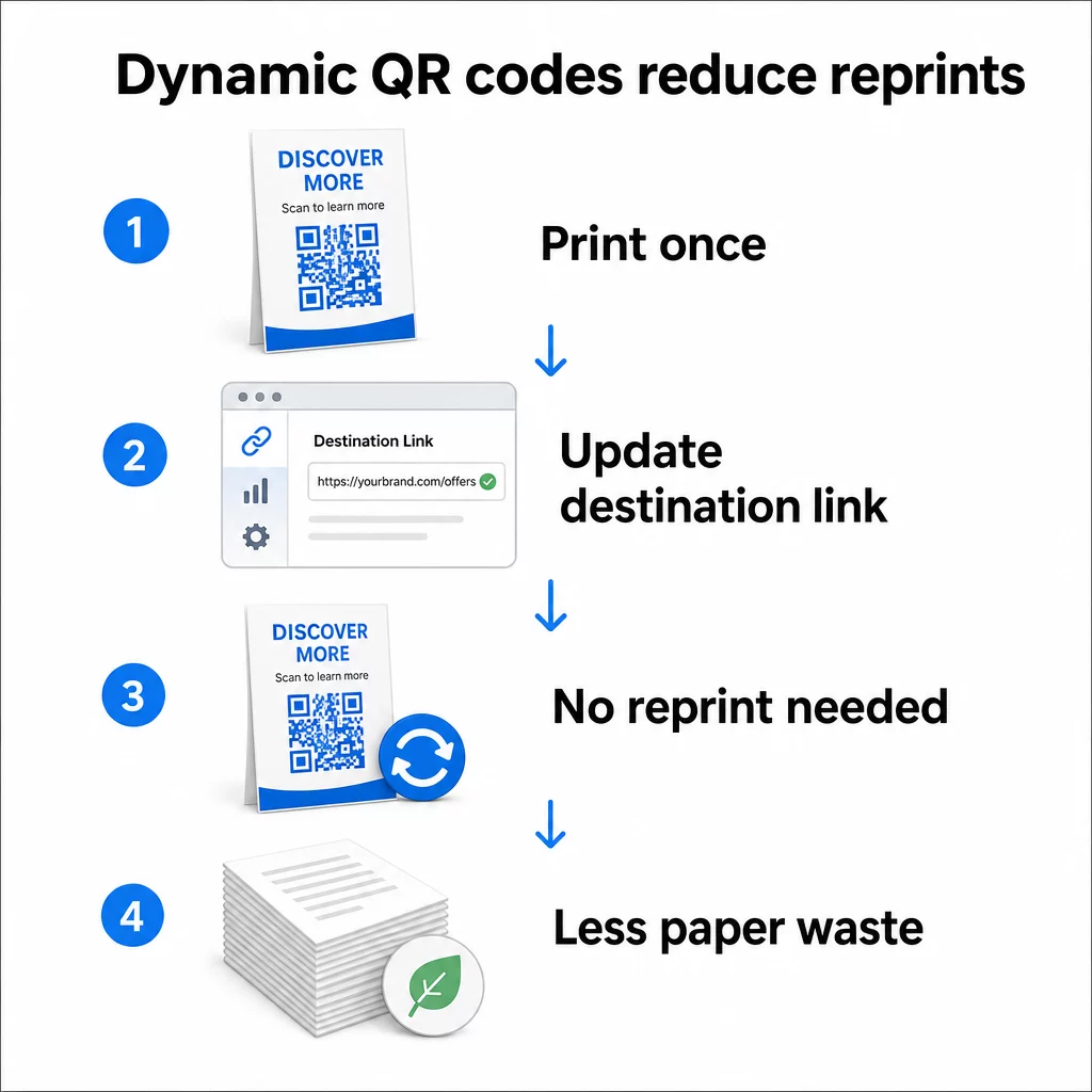 Dynamic QR sustainability