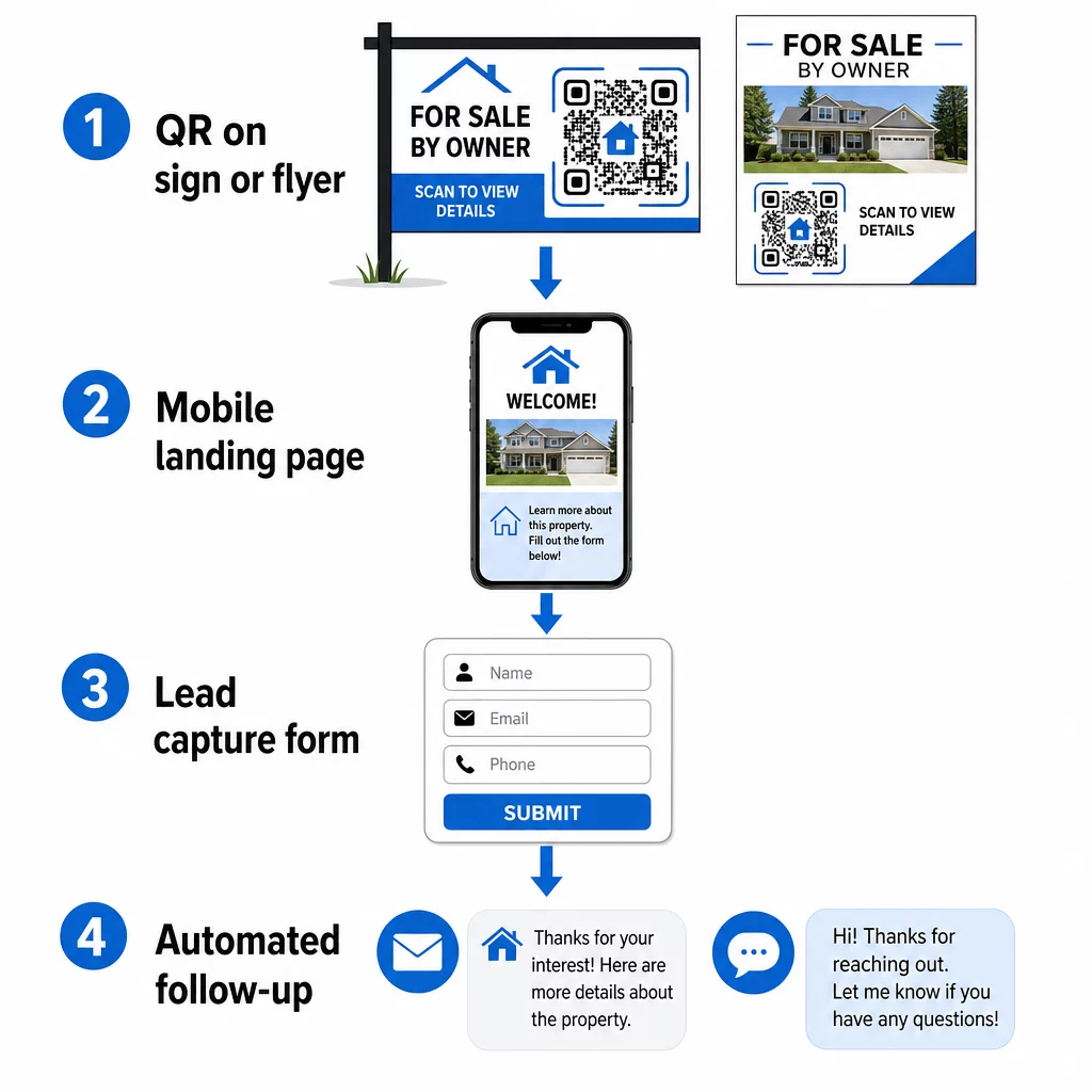 FSBO QR funnel