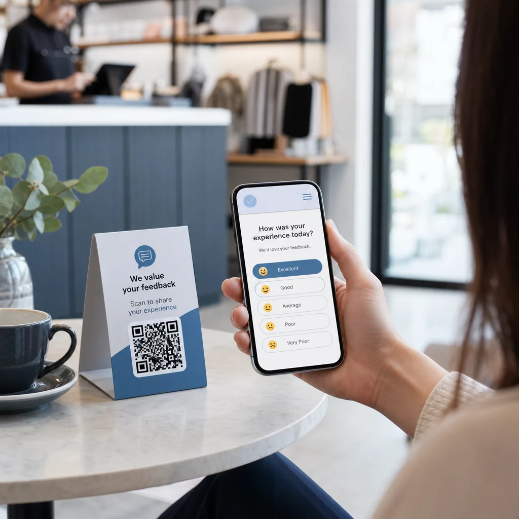 Customer scanning poll