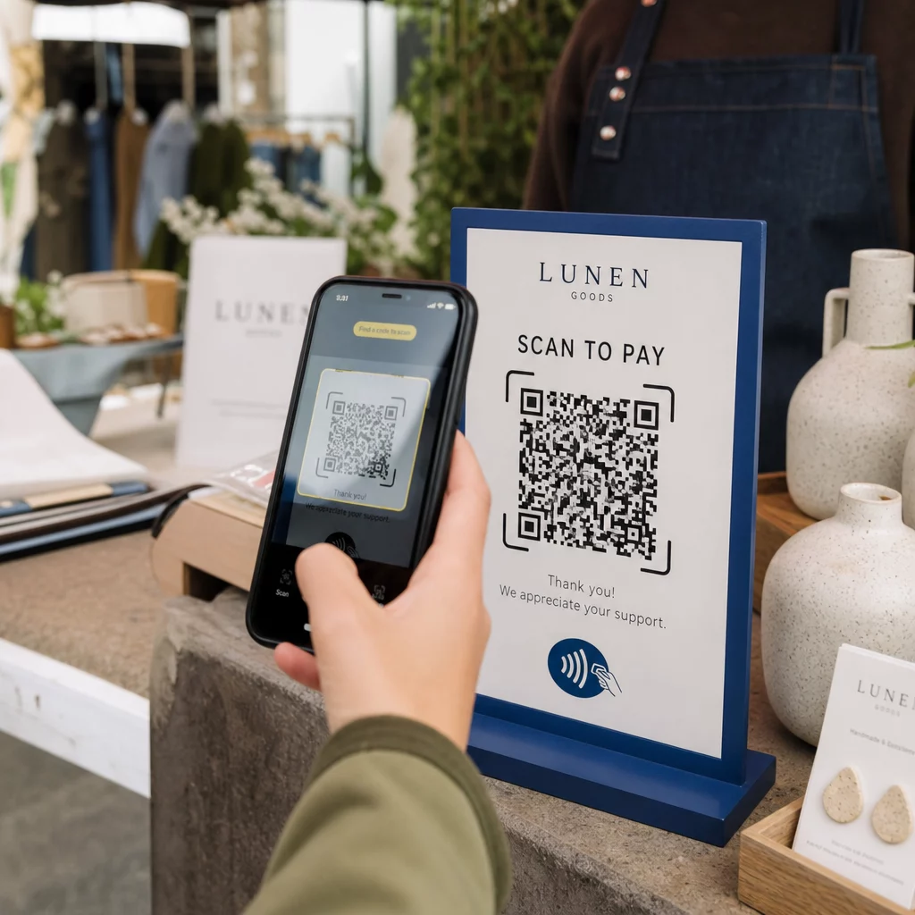 Plată QR la finalizarea comenzii